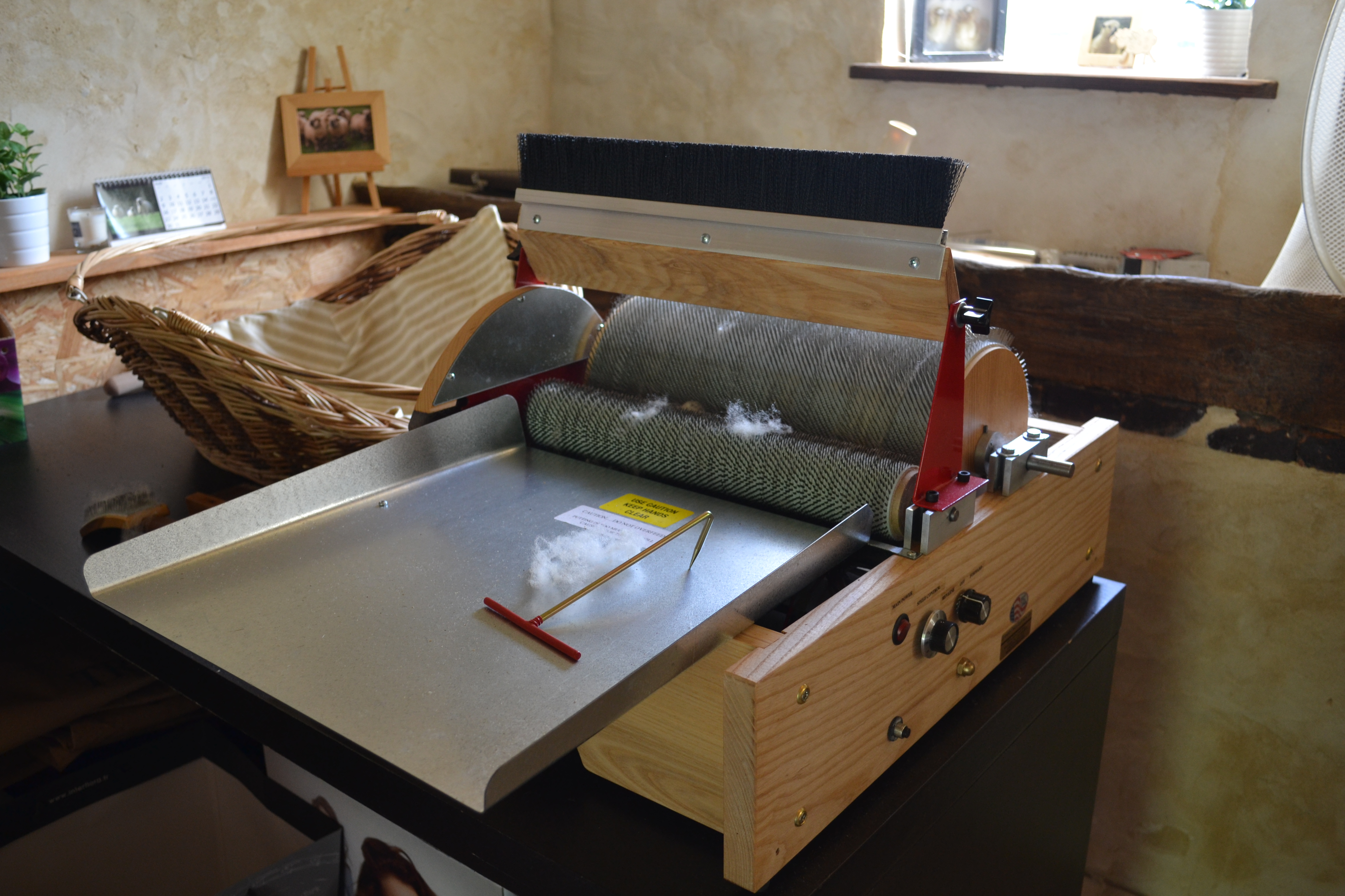 Cardeuse Mad Batt R ATELIER PURE LAINE